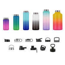 Open cup water bottles SS vacuum insulation cup